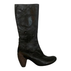 Jump For The People Born  Tall Boots Button Detail 8